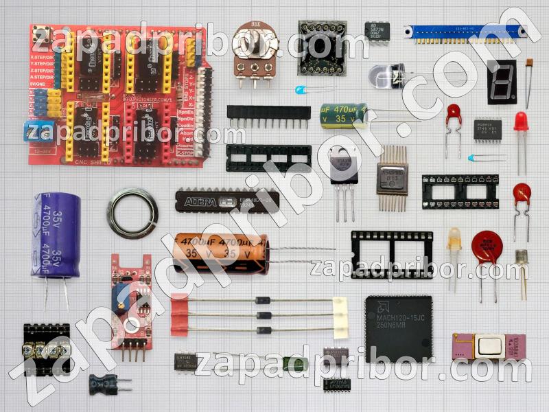 ED55 - ED72 список радиодеталей, фотография 1.