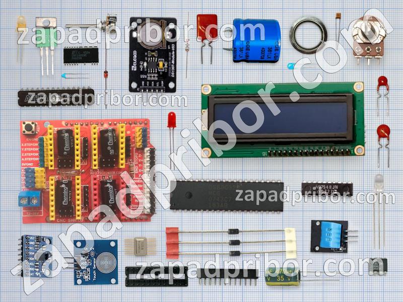 EVDN - EVF4 список радиодеталей, фотография 1.