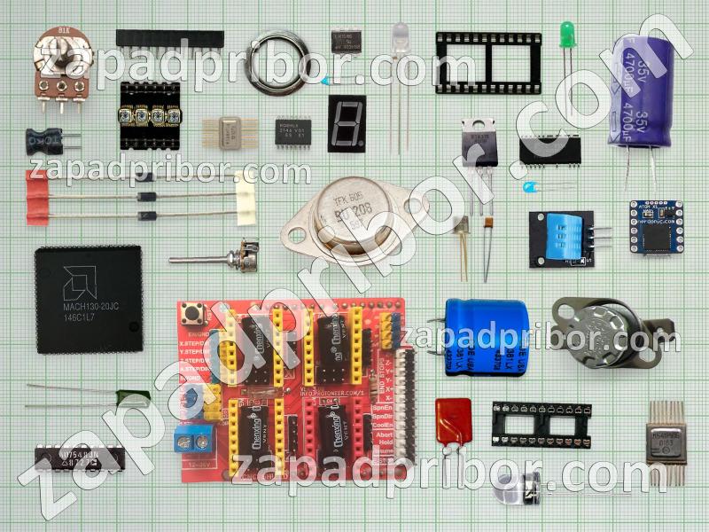 EKZE список радиодеталей, фотография 1.
