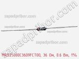 Резистор металлопленочный  MRS25000C3609FCT00, 36 Ом, 0.6 Вт, 1% фотография 3.
