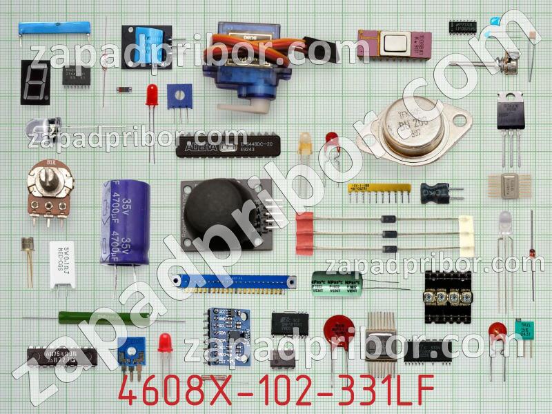 Резисторная сборка  4608X-102-331LF фотография.