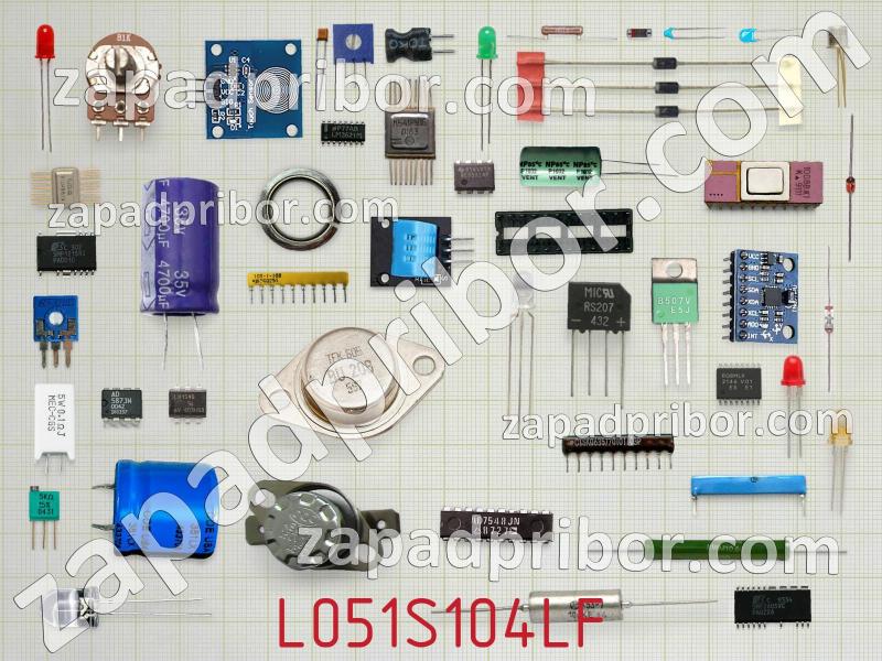 Резисторная сборка  L051S104LF фотография.