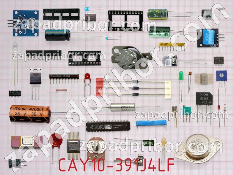 Резисторная сборка  CAY10-391J4LF фотография.