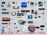 0603 0,01R 1% / RL0603FR-070R01L