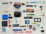 Резистор металлопленочный  M0.4W-360K 