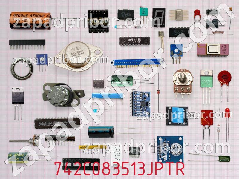 Резисторная сборка  742C083513JPTR фотография.