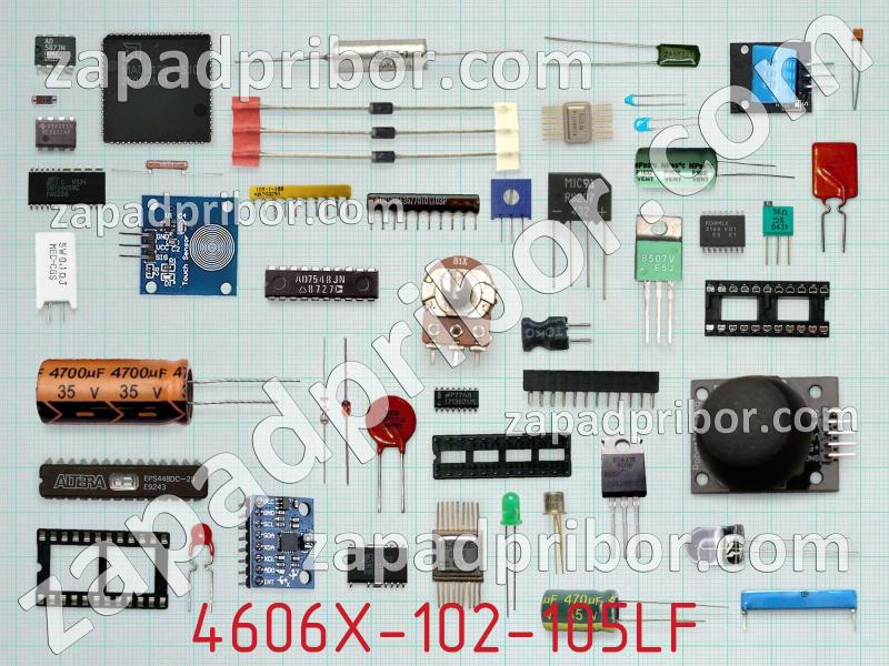 Резисторная сборка  4606X-102-105LF фотография.