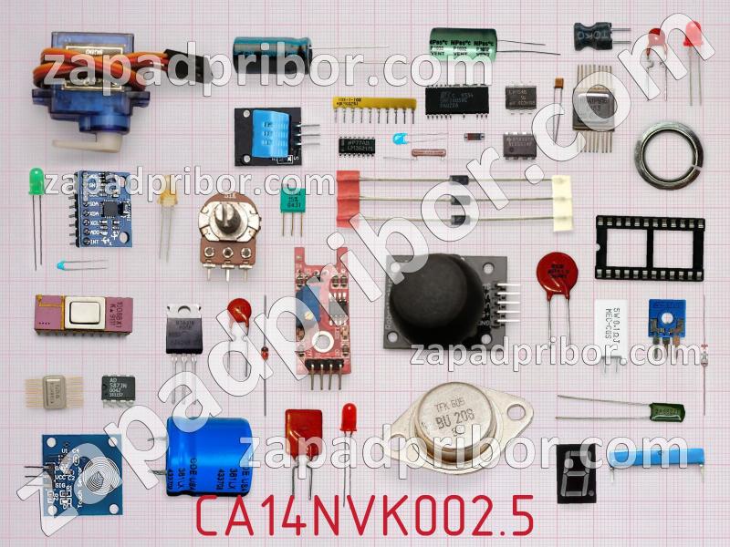 Резистор подстроечный CA14NVK002.5 фотография.