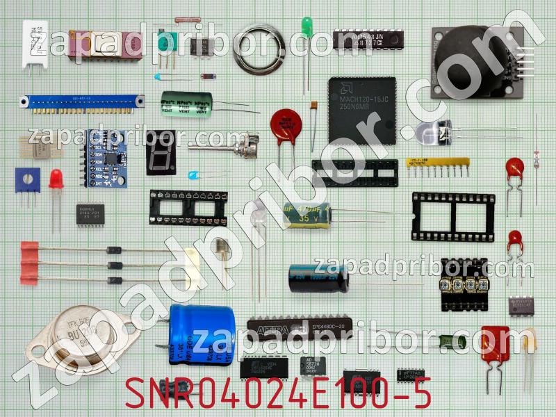 Резисторная сборка  SNR04024E100-5 фотография.