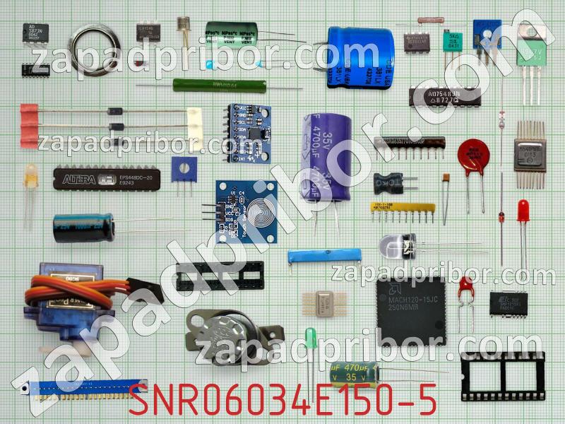 Резисторная сборка  SNR06034E150-5 фотография.
