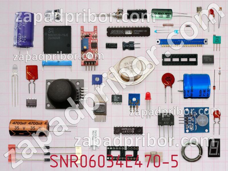 Резисторная сборка  SNR06034E470-5 фотография.