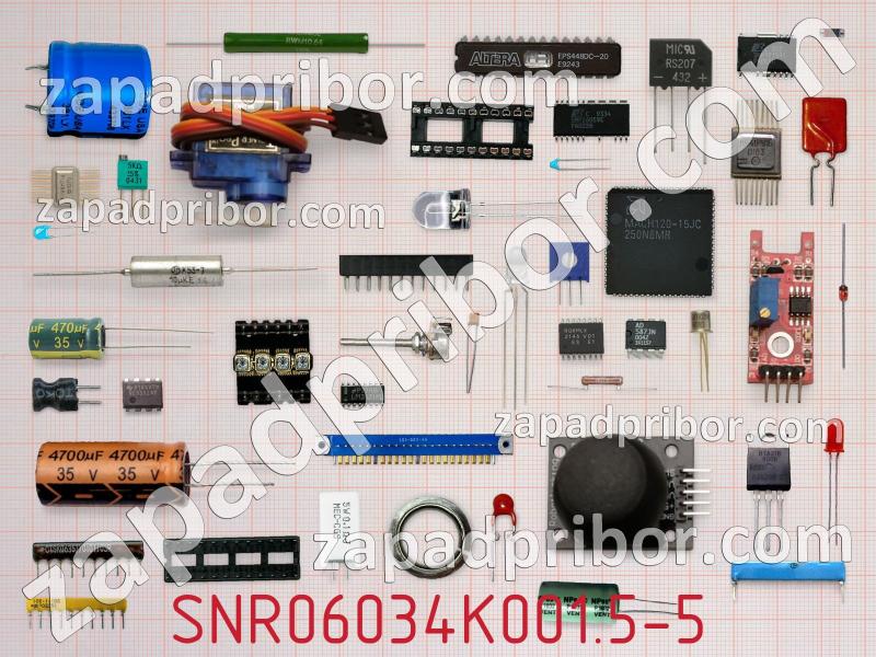 Резисторная сборка  SNR06034K001.5-5 фотография.