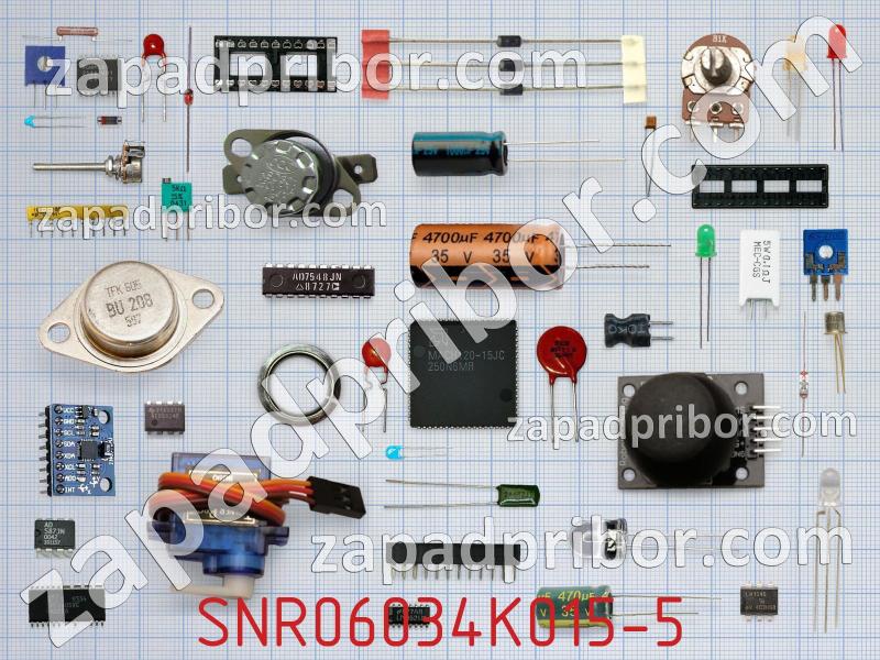 Резисторная сборка  SNR06034K015-5 фотография.