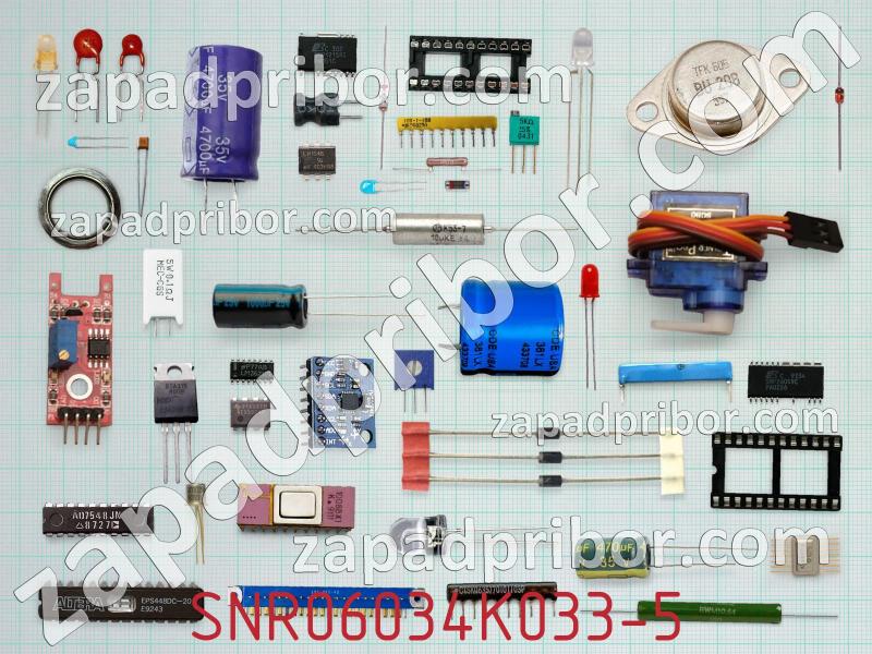 Резисторная сборка  SNR06034K033-5 фотография.
