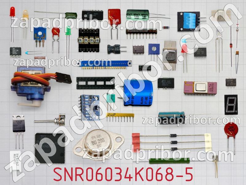 Резисторная сборка  SNR06034K068-5 фотография.