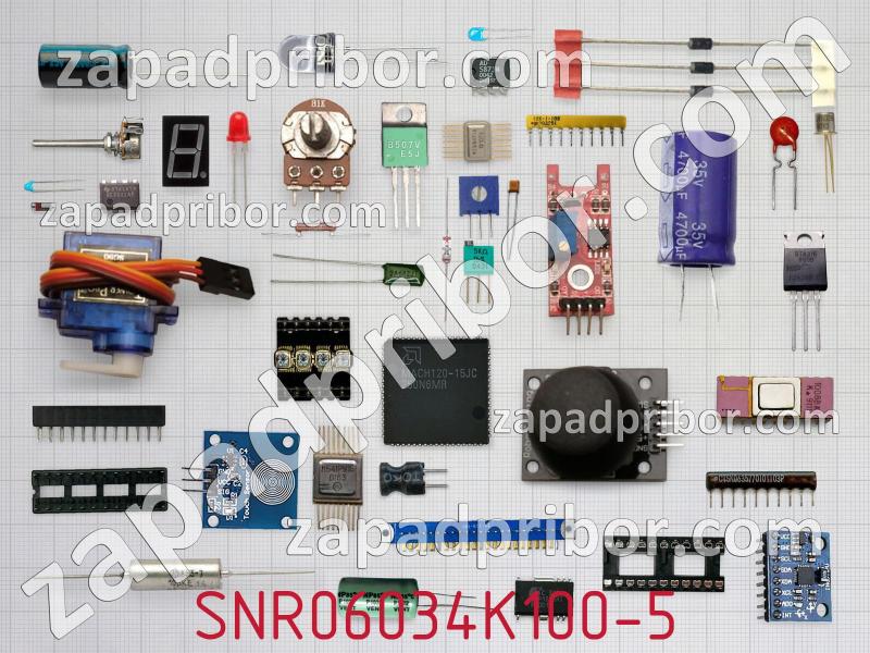 Резисторная сборка  SNR06034K100-5 фотография.