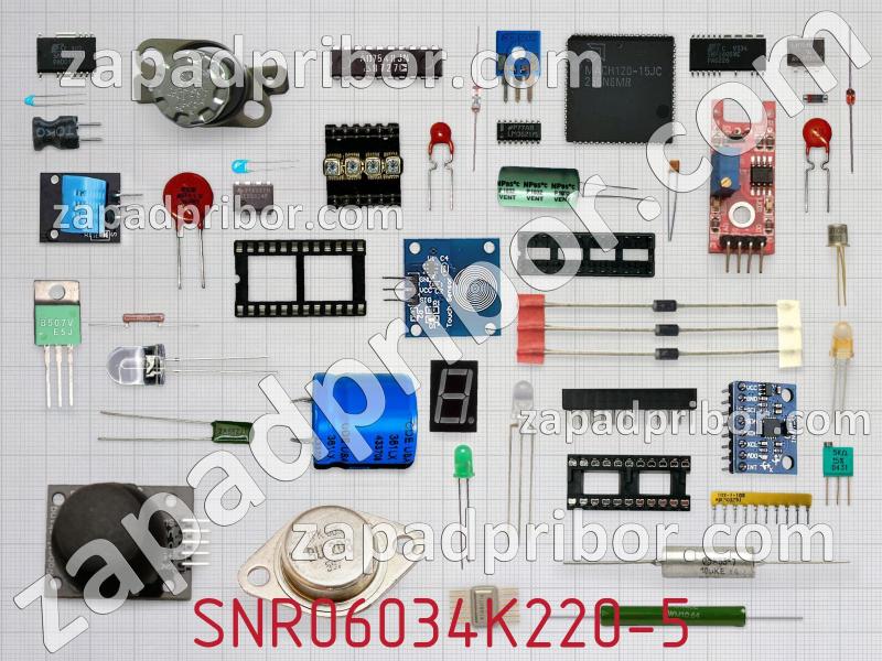 Резисторная сборка  SNR06034K220-5 фотография.