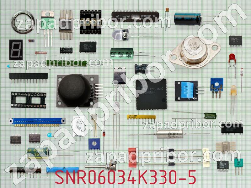 Резисторная сборка  SNR06034K330-5 фотография.