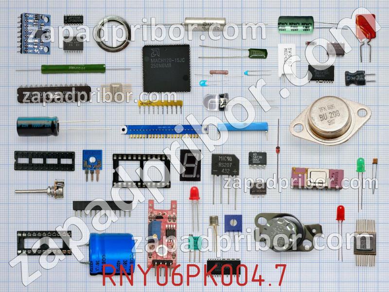 Резисторная сборка  RNY06PK004.7 фотография.