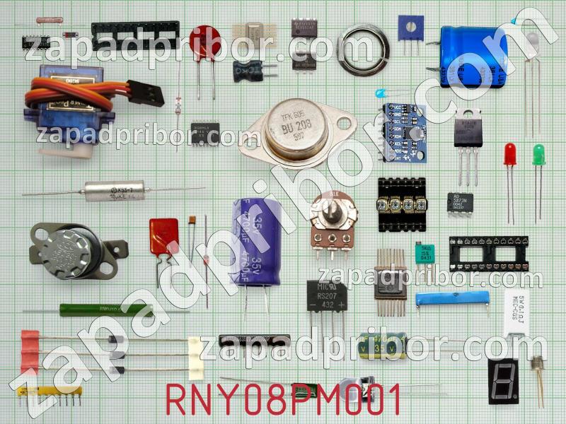 Резисторная сборка  RNY08PM001 фотография.