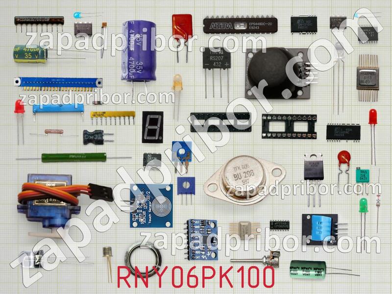 Резисторная сборка  RNY06PK100 фотография.