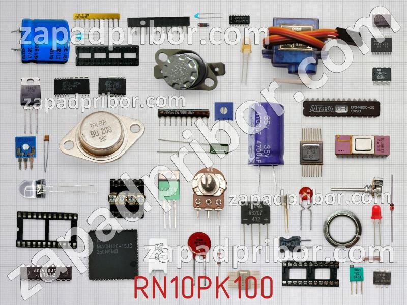 Резисторная сборка  RN10PK100 фотография.