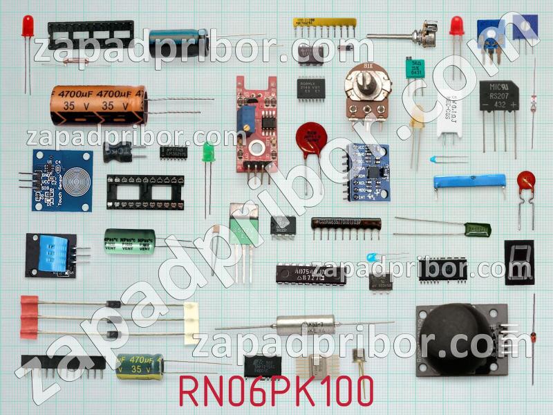 Резисторная сборка  RN06PK100 фотография.