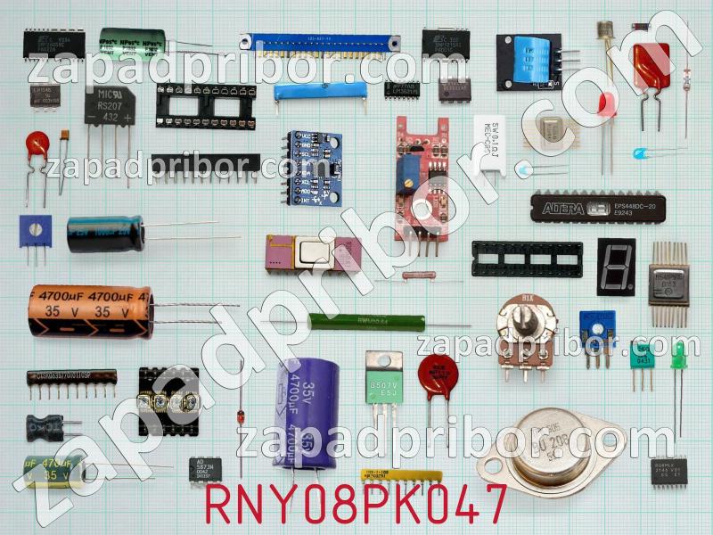 Резисторная сборка  RNY08PK047 фотография.