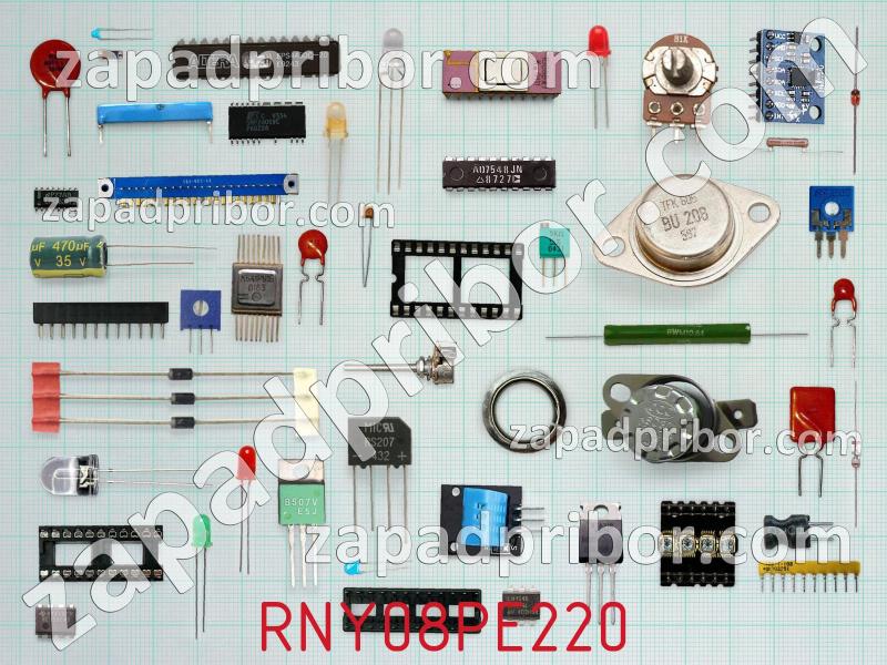 Резисторная сборка  RNY08PE220 фотография.