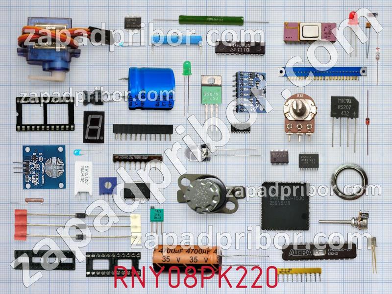 Резисторная сборка  RNY08PK220 фотография.