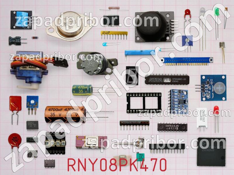 Резисторная сборка  RNY08PK470 фотография.