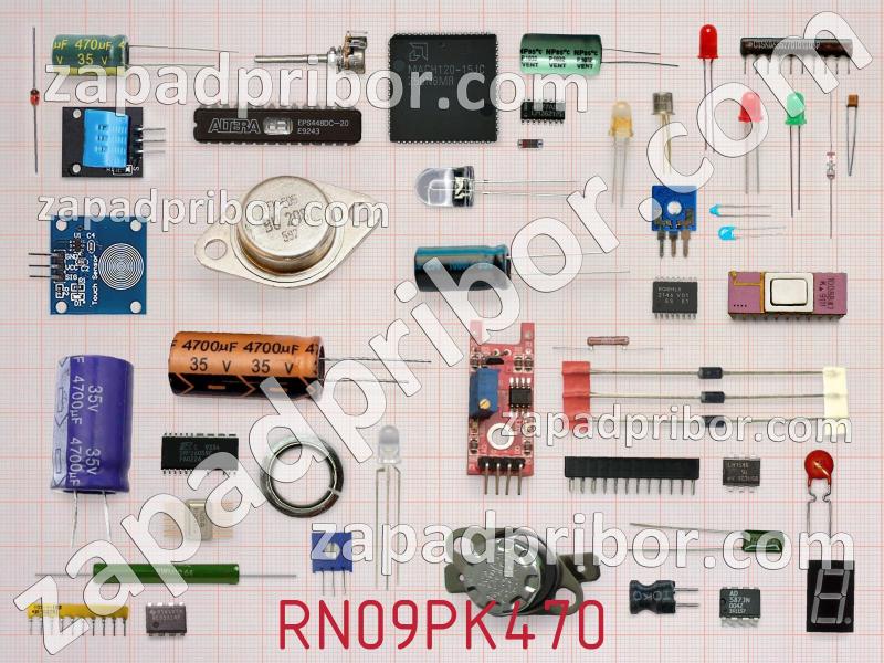 Резисторная сборка  RN09PK470 фотография.