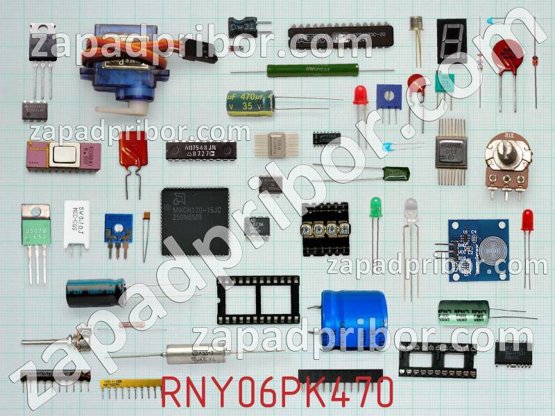 Резисторная сборка  RNY06PK470 фотография.