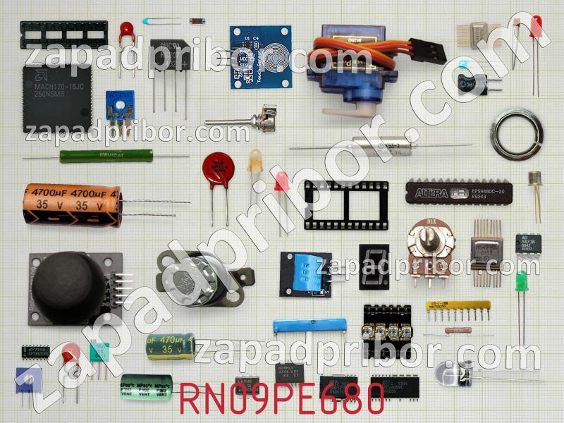 Резисторная сборка  RN09PE680 фотография.