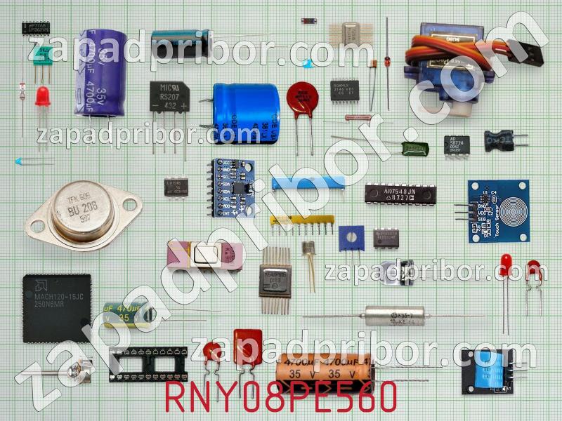 Резисторная сборка  RNY08PE560 фотография.