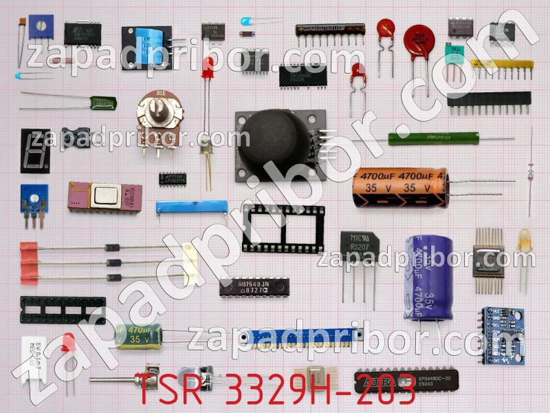 Резистор подстроечный TSR 3329H-203 фотография.