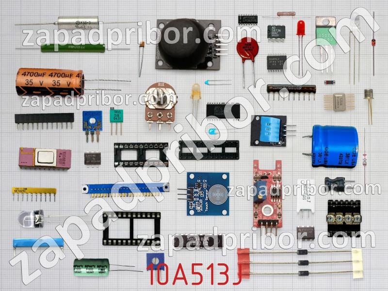 Набор резисторов 10A513J фотография.