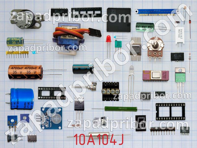 Набор резисторов 10A104J фотография.