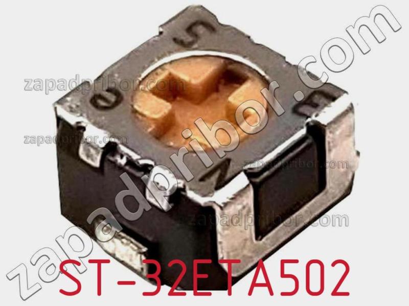 Потенциометр подстроечный ST-32ETA502 фотография 1.