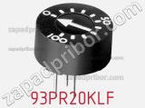 Потенциометр подстроечный 93PR20KLF фотография 3.