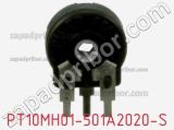 Потенциометр подстроечный PT10MH01-501A2020-S фотография 2.