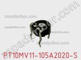 Потенциометр подстроечный PT10MV11-105A2020-S фотография 3.