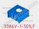 Потенциометр подстроечный 3386V-1-501LF фотография 3.
