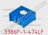 Потенциометр подстроечный 3386P-1-474LF фотография 3.