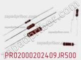 Резистор металлопленочный PR02000202409JR500 фотография 2.
