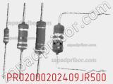 Резистор металлопленочный PR02000202409JR500 фотография 3.