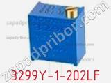 Потенциометр подстроечный 3299Y-1-202LF фотография 2.
