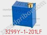 Потенциометр подстроечный 3299Y-1-201LF фотография 2.