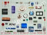 Резистор CF-0.25W- 7K5 L-KLS6-CF-1/4W-7K5R-JA 