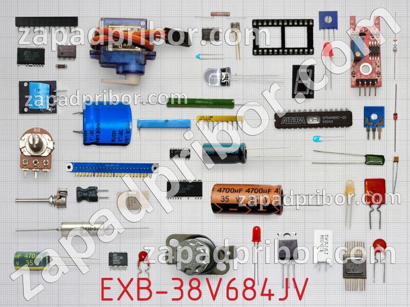 Резисторная сборка  EXB-38V684JV фотография.